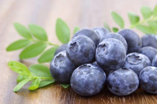 fresh blueberries 