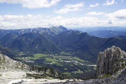 Julian Alps (Soca valley Slovenia)