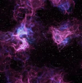 great artistic space nebula and star scene