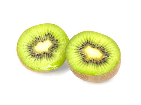 Kiwi Fruit Isolated on white background 