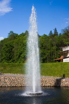 fountain in the park