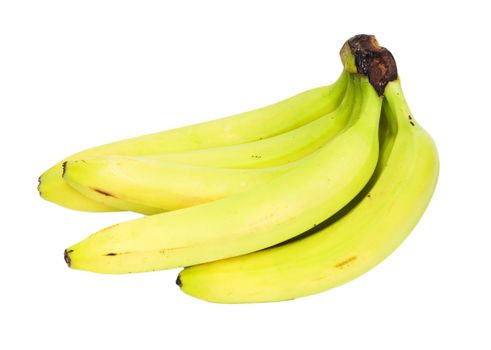 Ripe banana bunch 