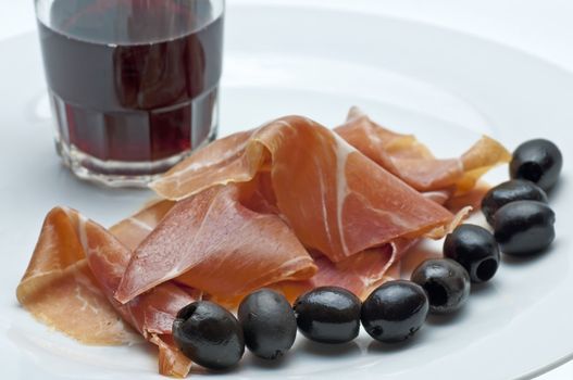 ham of Spain Jamon Serrano