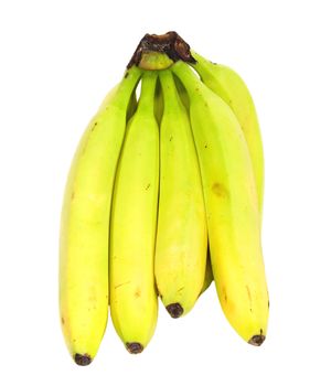 Ripe banana bunch 