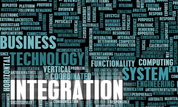 Business Integration as Concept in a Application