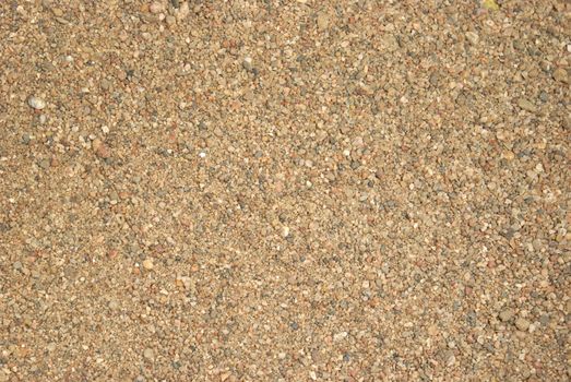 A macro shot of some brown sand.
