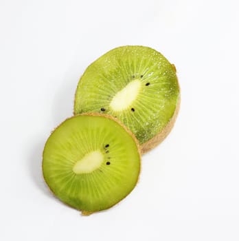 kiwi isolated on white 