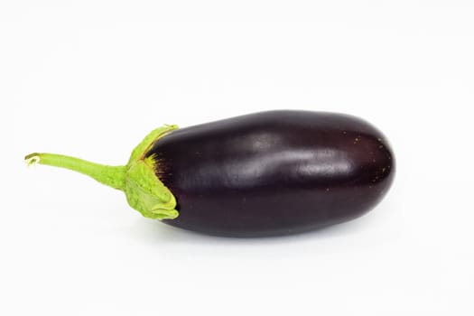 Eggplant on white background 