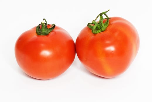 two tomatoes