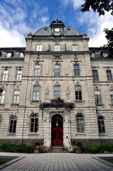 View of the Parliament building, Quebec City, Canada