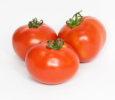 three tomatoes