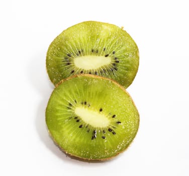kiwi isolated on white 
