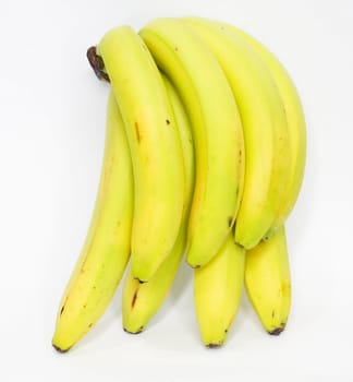 Ripe banana bunch 