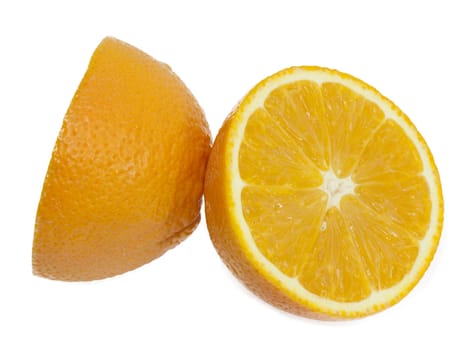 orange isolated on white background 