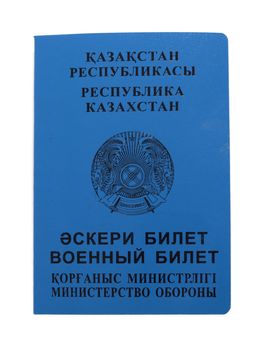 military ticket , Kazakhstan