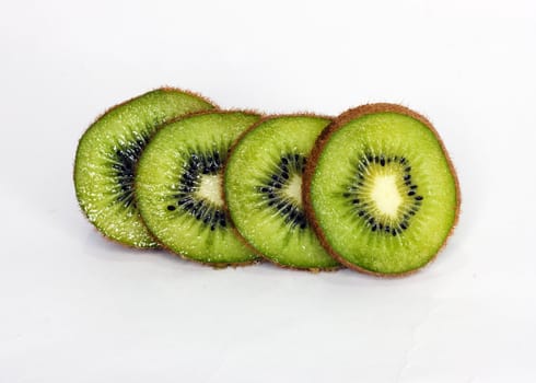 Kiwi isolated on white background 