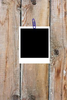 Wooden background of the harvest with frame