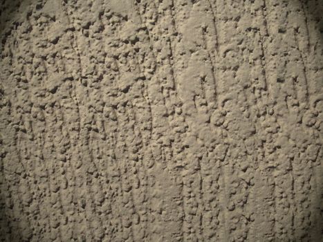 Brown cement plaster as a background              