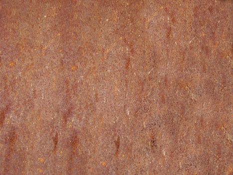  strongly rusty metal plate
     