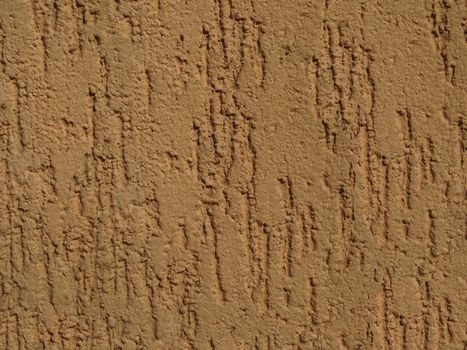 Brown cement plaster as a background         