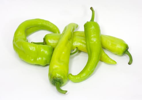 green chili peppers 