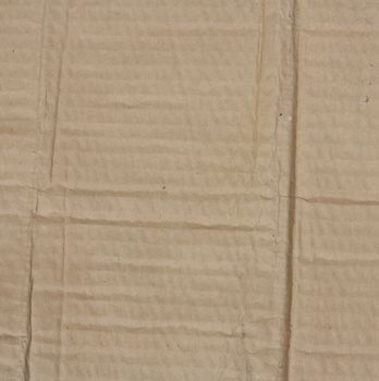 Brown corrugated cardboard sheet background 
