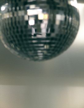 Background with disco ball