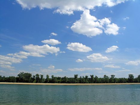 Lake Ada Ciganlija, Belgrade, Serbia