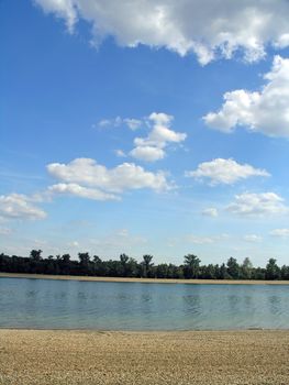 Lake Ada Ciganlija, Belgrade, Serbia