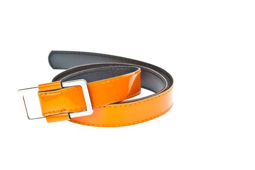 colorful belt  on white background