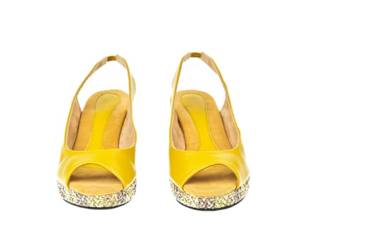 Yellow shoes, Platform for Women