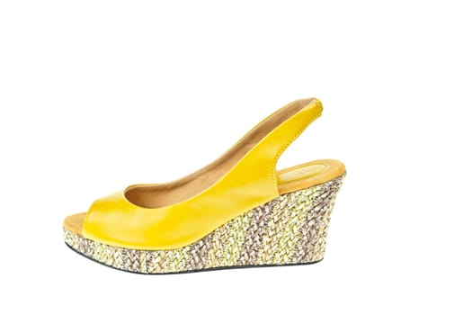 Yellow shoes, Platform for Women