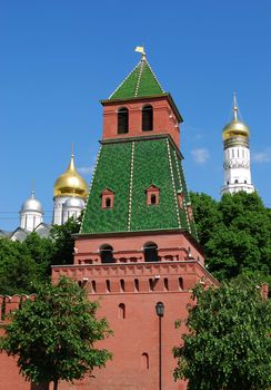 Tower of Moscow Kremlin, Russia