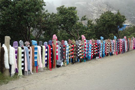 variety of scarf that usually used in mountain