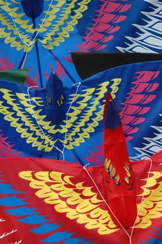 traditional kite from bandung, west java-indonesia