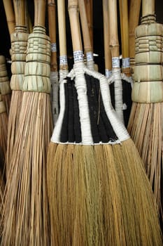 group of broom that sell on open market