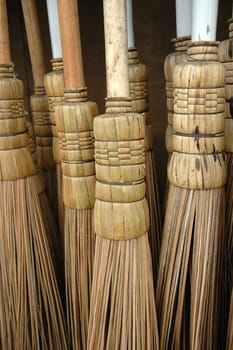 group of broom that sell on open market