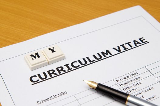 This is an image of curriculum vitae.