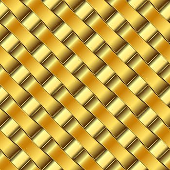 golden pattern, abstract seamless texture; vector art illustration