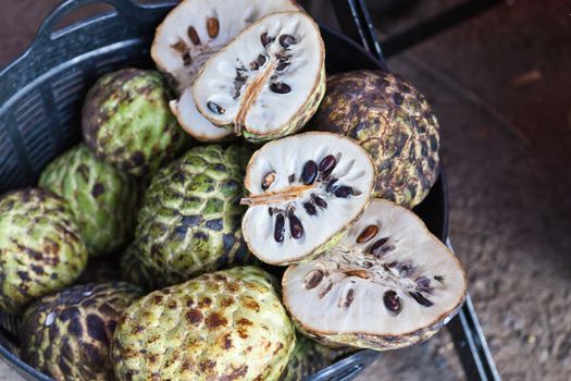 fruit, Custard apple separated