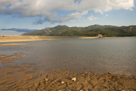 Slano lake in Montenegro near Niksic.