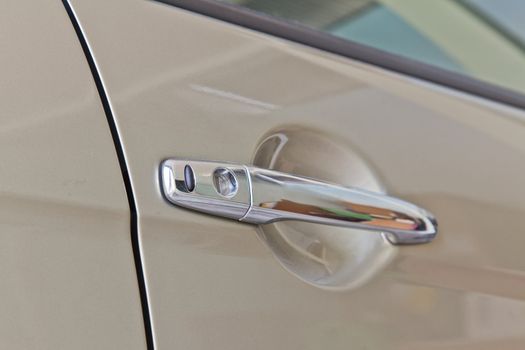 Door car - detail of a luxury car