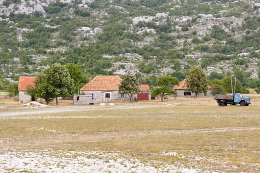 Han - typical Montenegrinisch mountain village.