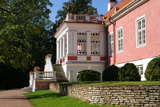 Manor in the north of Estonia. 18 century. Sagadi.