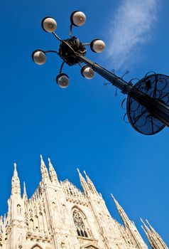 The Gothic cathedral took nearly six centuries to complete. It is the fourth largest cathedral in the world and by far the largest in Italy.