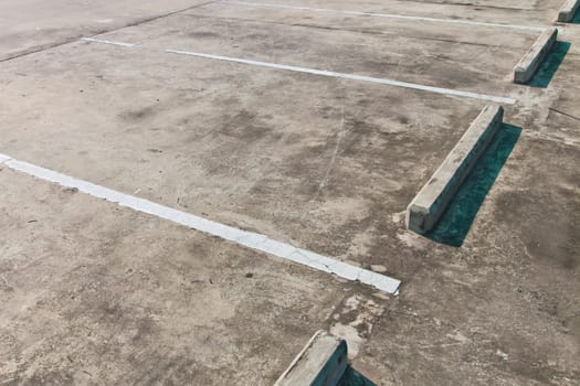 Empty parking lot