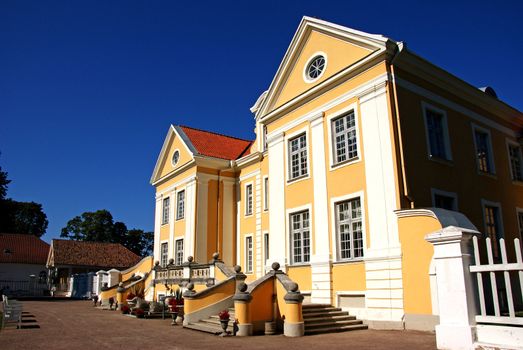 Manor in the north of Estonia. 18 century. Palmse.