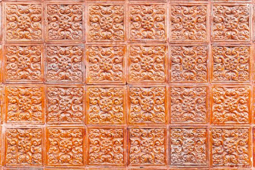 Background, Detail of glazed tiles texture