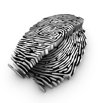 deep 3d fingerprint analysis using cutting plane