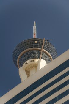 The Stratosphere Tower and Hotel in Las Vegas Nevada